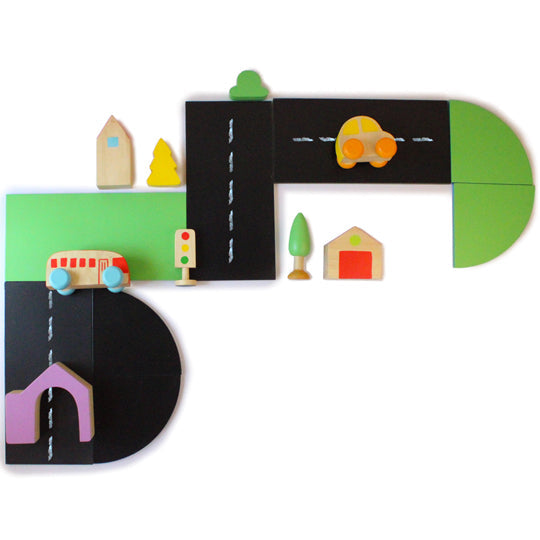 Shumee Build A City Wooden Set