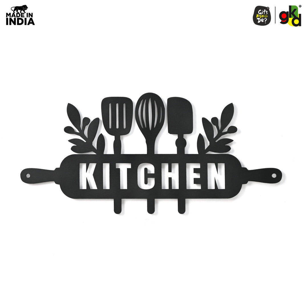 Welcome, Coffee & Kitchen Theme Wall Art | Wood Wall Hanging for Home Décor, Cafe Decor - Suspire