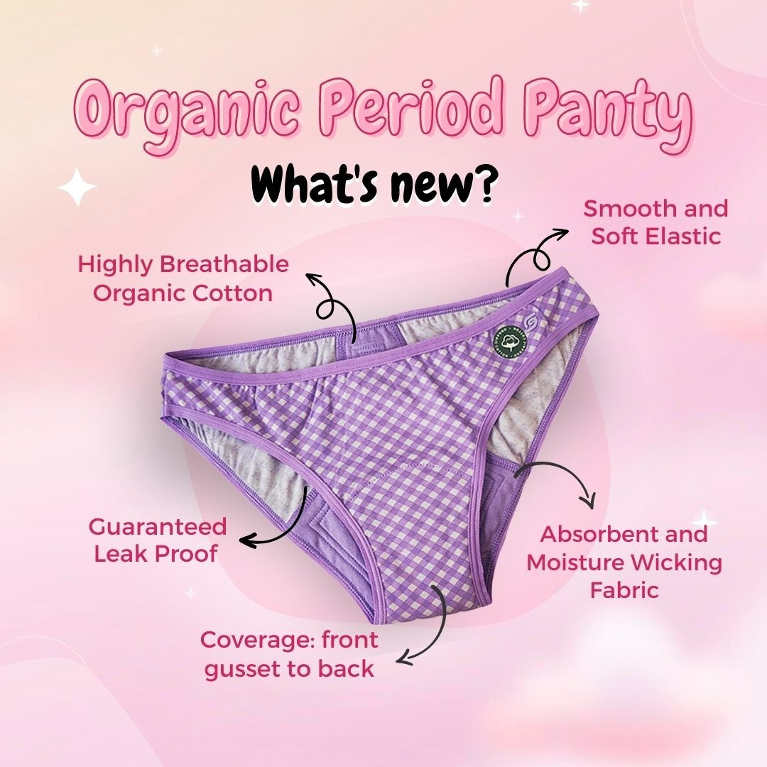 SochGreen Organic period panty (bikini) (1 pc)