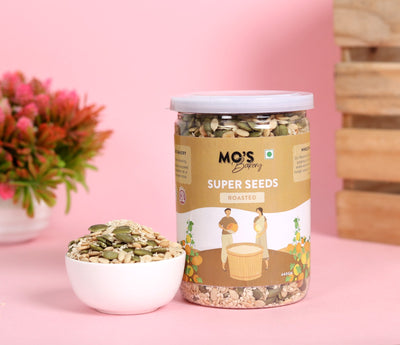 Mo's Bakery Roasted Super Seeds Mix vegan & gluten free