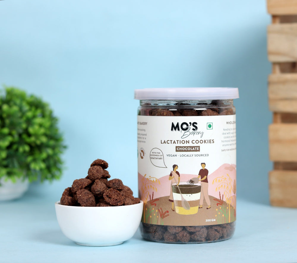 Mo's Bakery Dark Chocolate Lactation Cookies vegan 100% natural & preservatives free