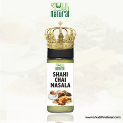 Shuddh Natural Premium Chai Masala I Immunity Booster | HeIps in Cold & Cough - 60 Grams
