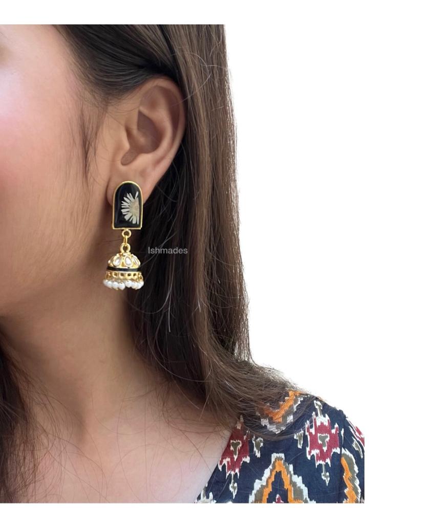 Ishmades Ekami Stud Jhumkis