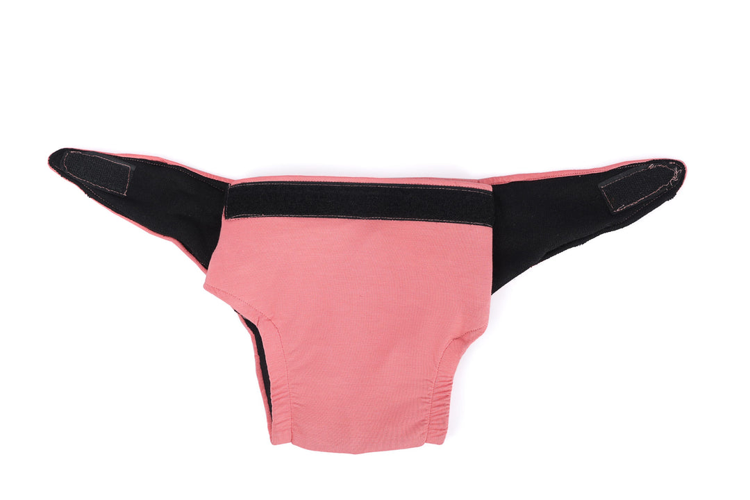 Bamboology Trends Bamboo Fabric Kids Baby Diaper, Eco-Friendly and Soft | Pack of 1 | 1 Free Liner for Extra Comfort | Pink