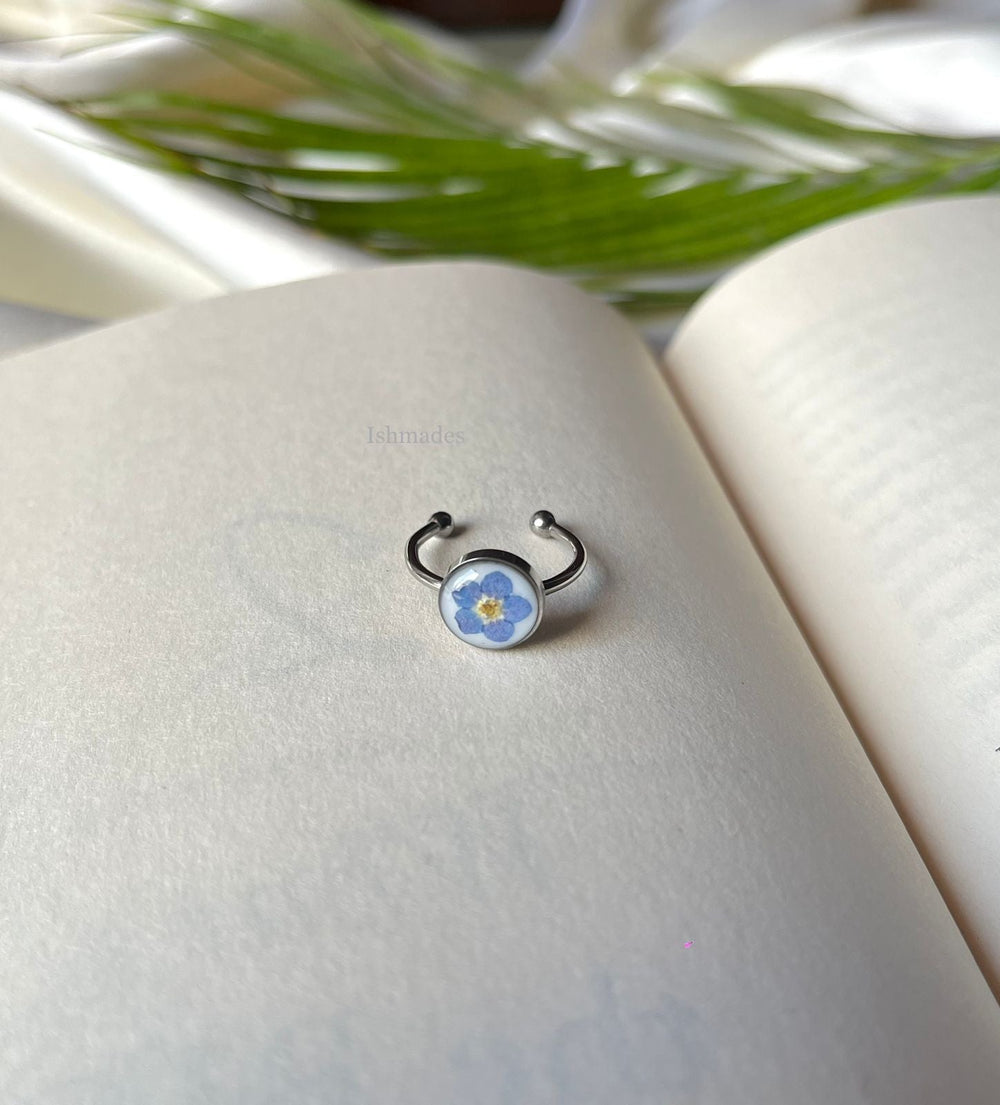 Ishmades Forget Me Not Ring