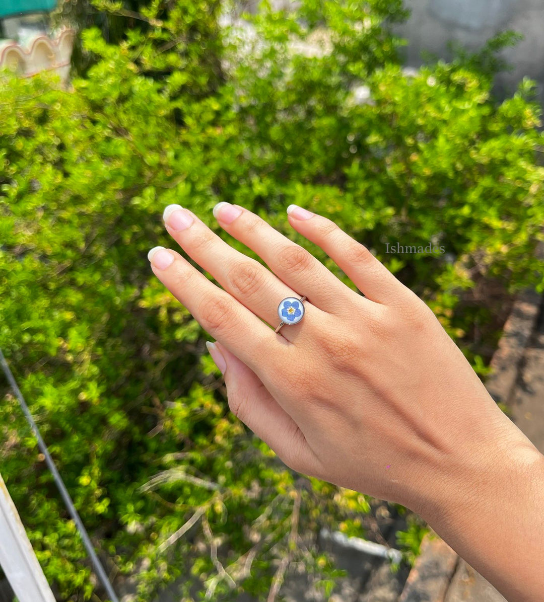 Ishmades Forget Me Not Ring
