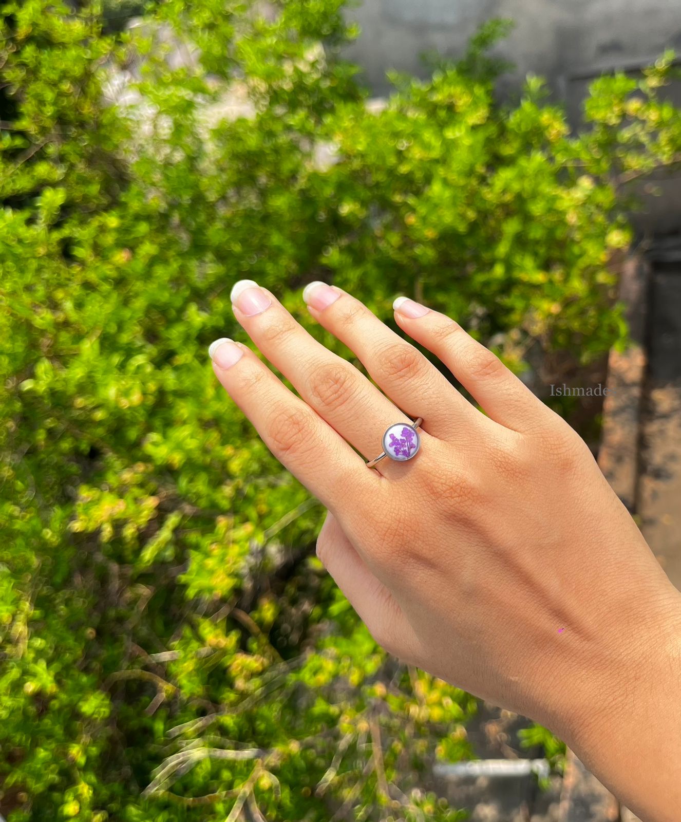 Ishmades Violet veil ring