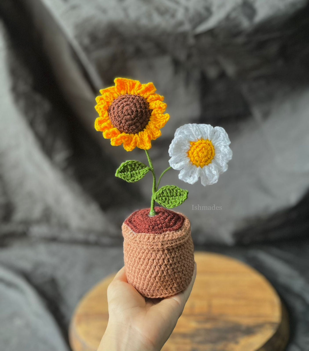 Ishmades Sunshine Crochet Pot