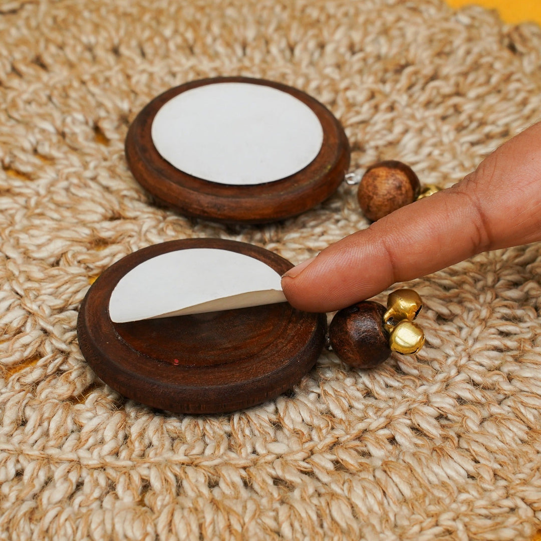 Evil Eye Door Hanging | Pack of 2 | 100 % Natural | Timeless Look | Reusable | Positive Energy | Handcrafted in Banaras