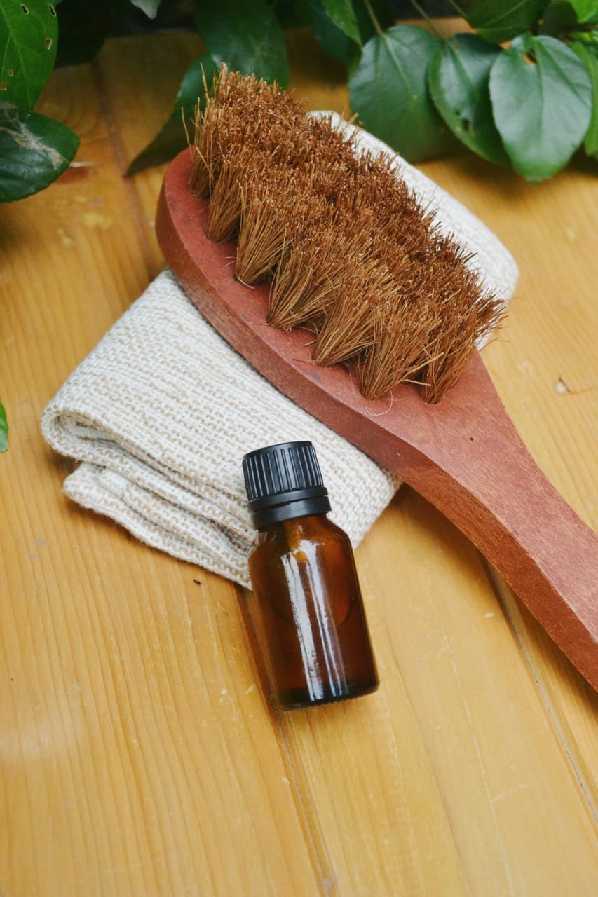 Almitra Sustainables Coconut Fiber - Dry Body Brush