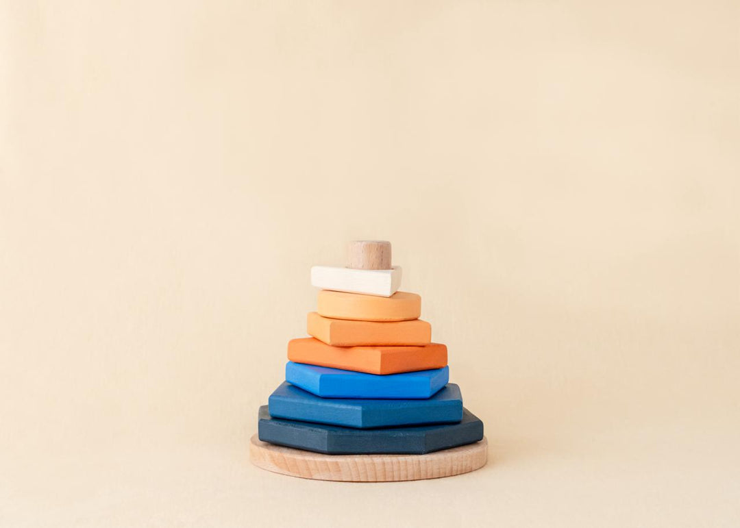 Little Lifters Montessori Geometric Shape Stacker