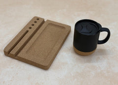 MiRa Gifting Solutions Cork Ipad Desk Organizer with Cork Mug