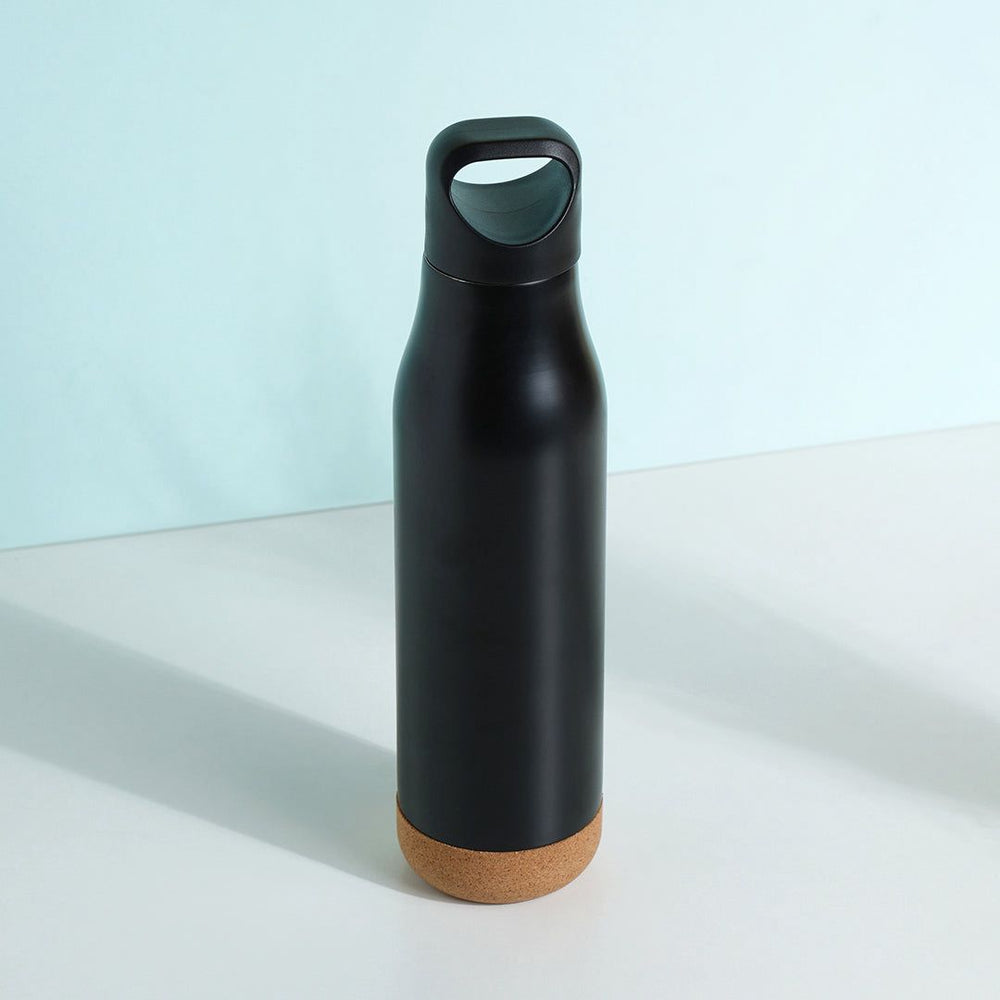 MiRa Gifting Solutions 6-in-1 Cork & Matte Black Premium Gift Set – Sustainable & Stylish Corporate Combo