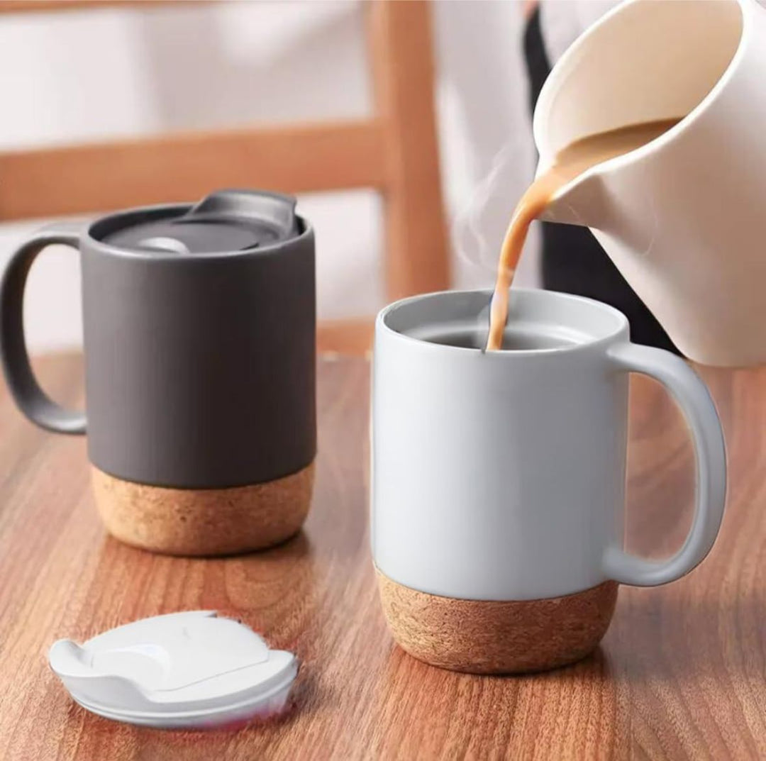 MiRa Gifting Solutions Cork Coffee Mug