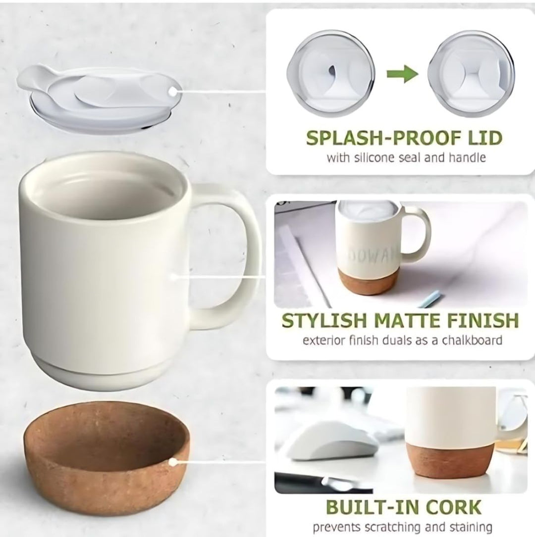 MiRa Gifting Solutions Cork Coffee Mug