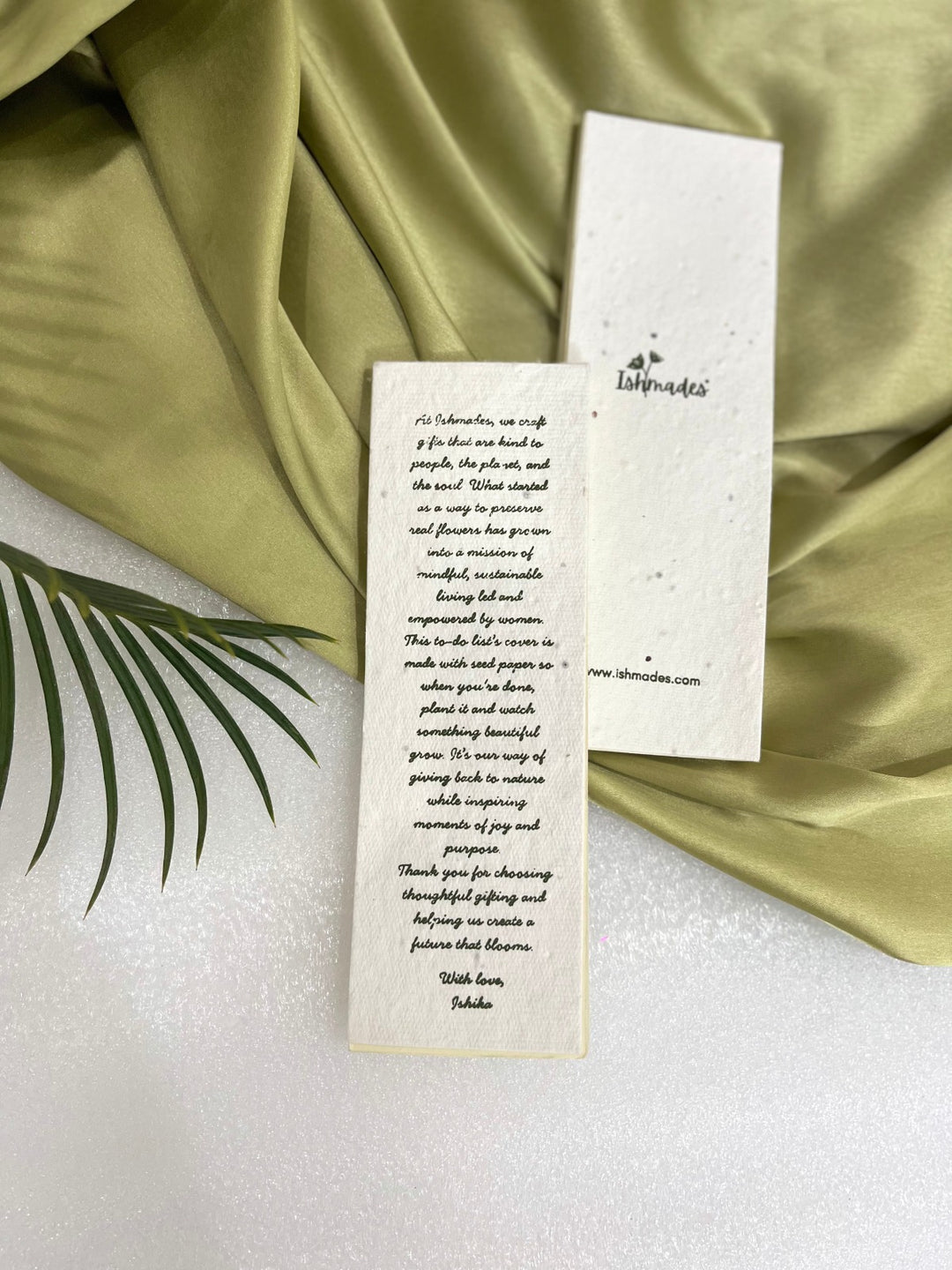 Ishmades plantable To-do pad