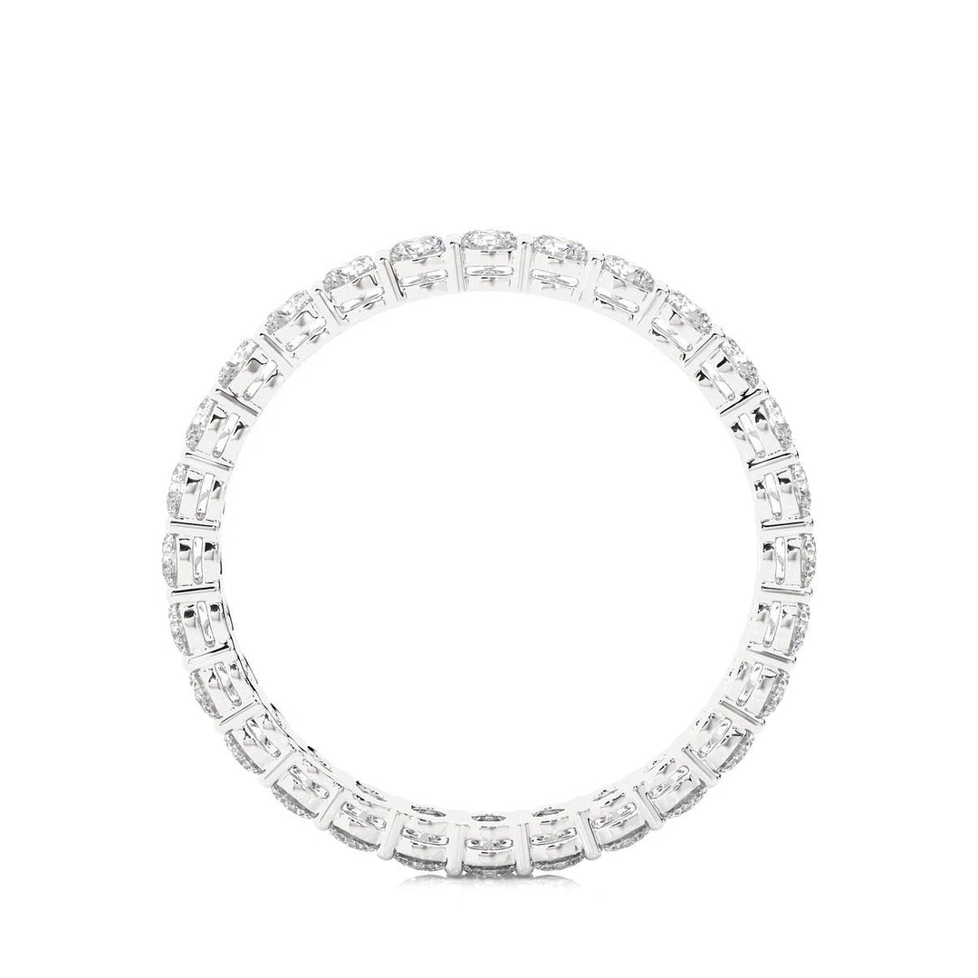 Diamond By Tilesh Diamond Eternity Band Ring – Classic Full Circle Design
