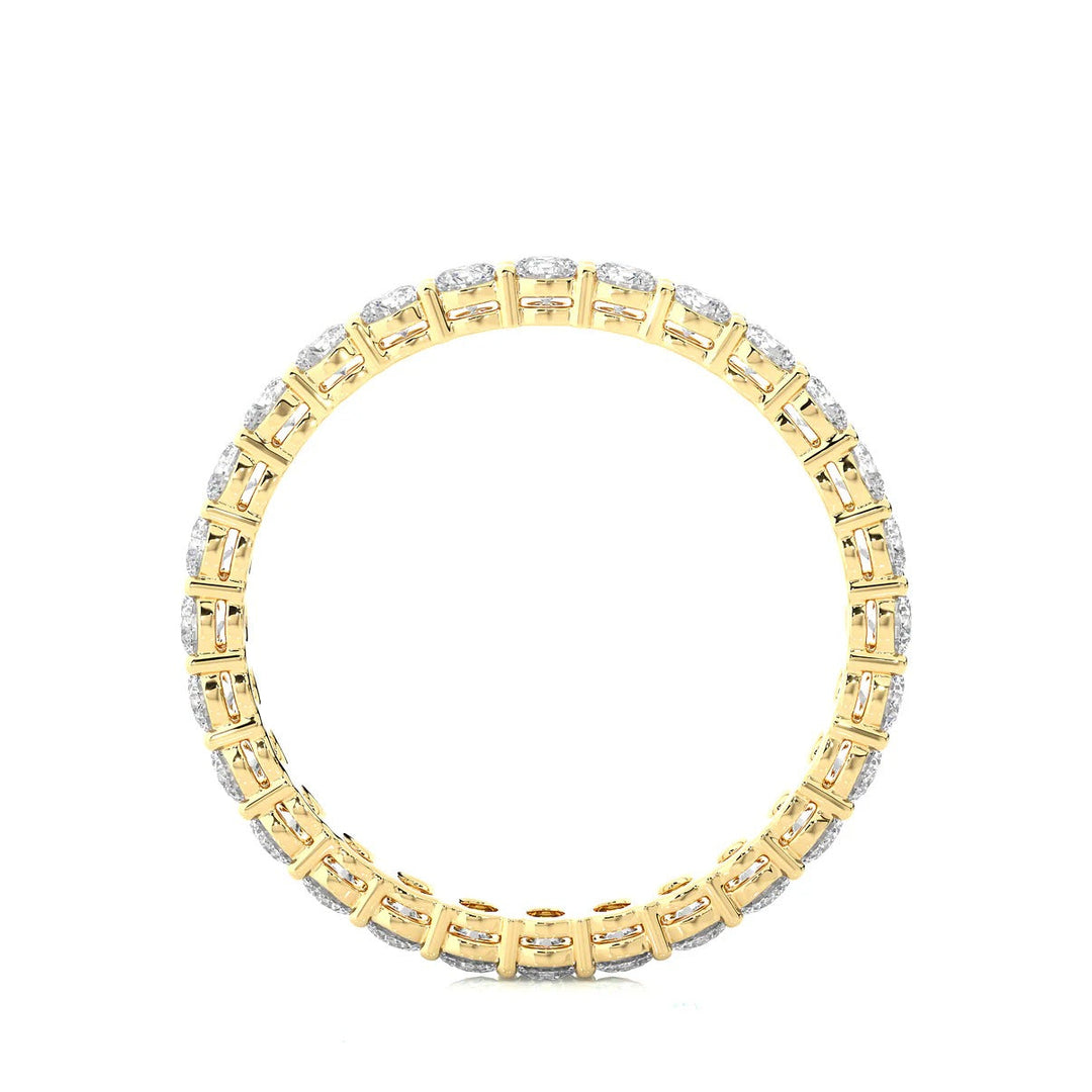 Diamond By Tilesh Diamond Eternity Band Ring – Classic Full Circle Design