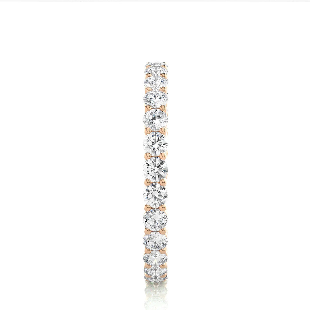 Diamond By Tilesh Diamond Eternity Band Ring – Classic Full Circle Design