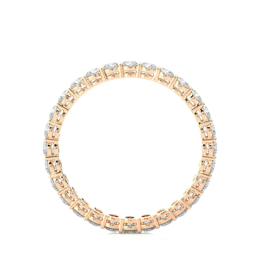 Diamond By Tilesh Diamond Eternity Band Ring – Classic Full Circle Design