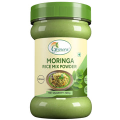 Grenera Moringa Rice Mix Powder (Pack of 2) 100gm | Healthy Herbal Rice Mix | Instant Traditional Recipe