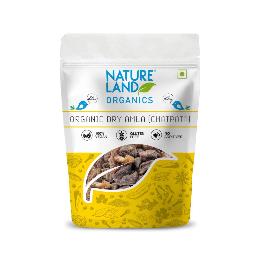 Natureland Organics Organic Amla Chatpata Candy