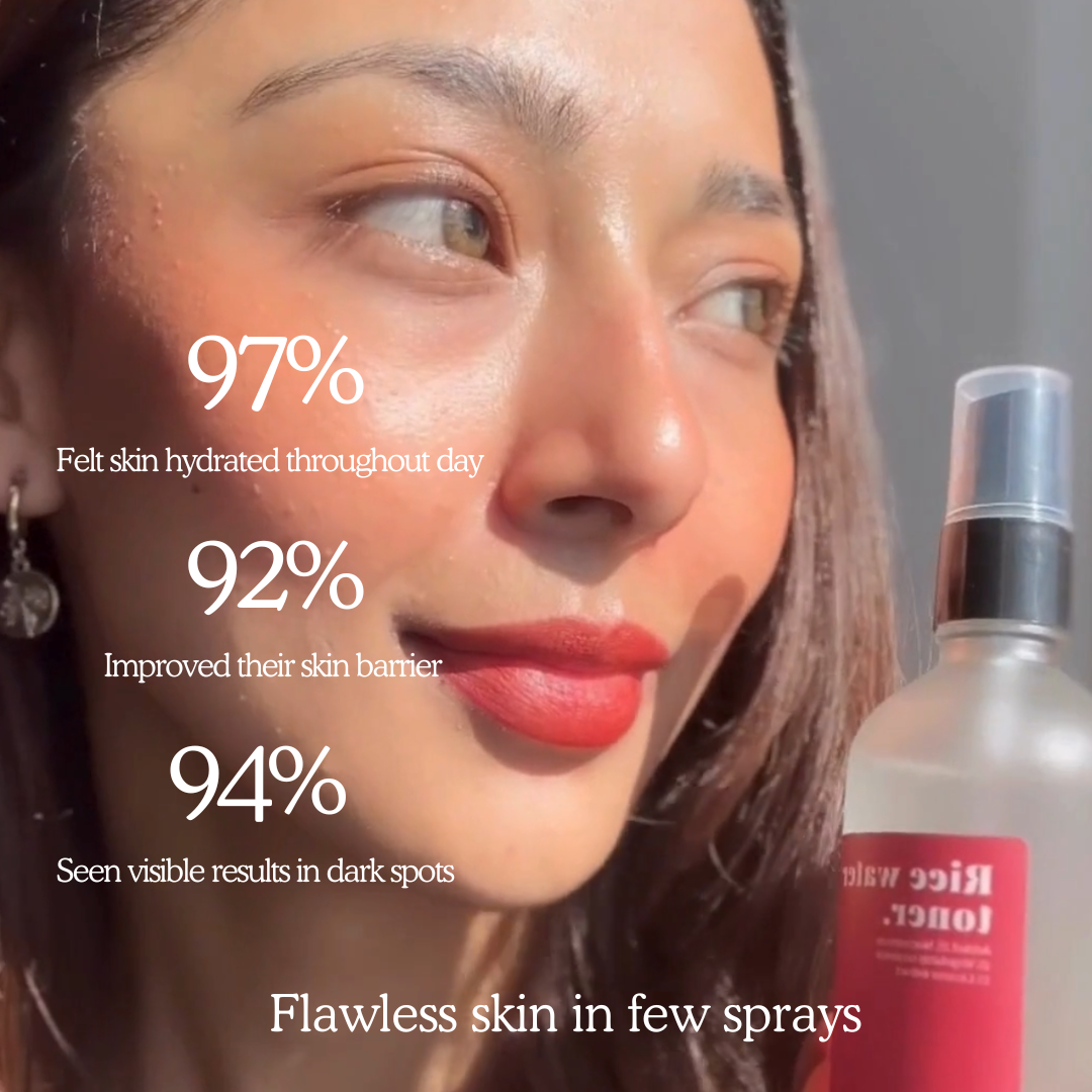 Bitamin 4% Niacinamide & Rice Water Toner, Ceramides,Liquorice Extract with 25% Rice Extract - 100ml