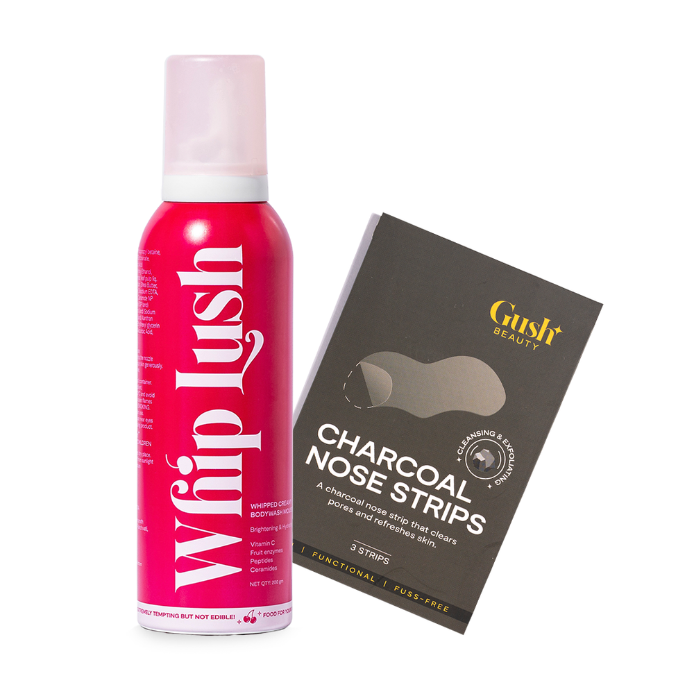 Whip Lush + Charcoal Nose Strips