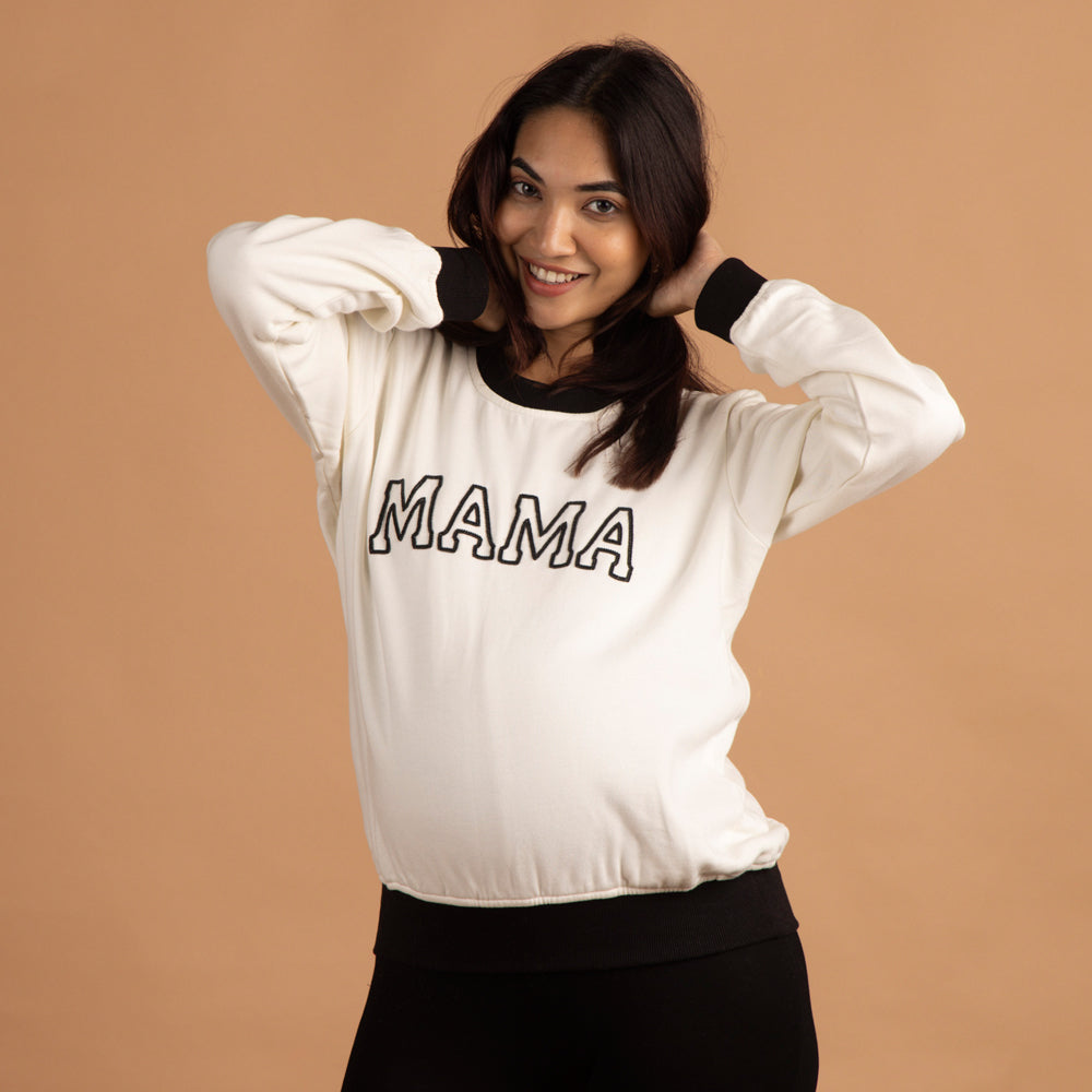 BLOCK HOP Block Hop Retro Mama Sweatshirt