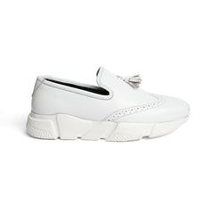 Monkstory Chunky Tassel Sneakers - White