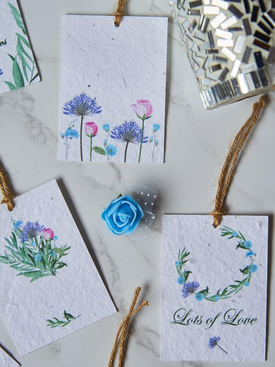 Wild Bloom Gift Tags (Set of 8)