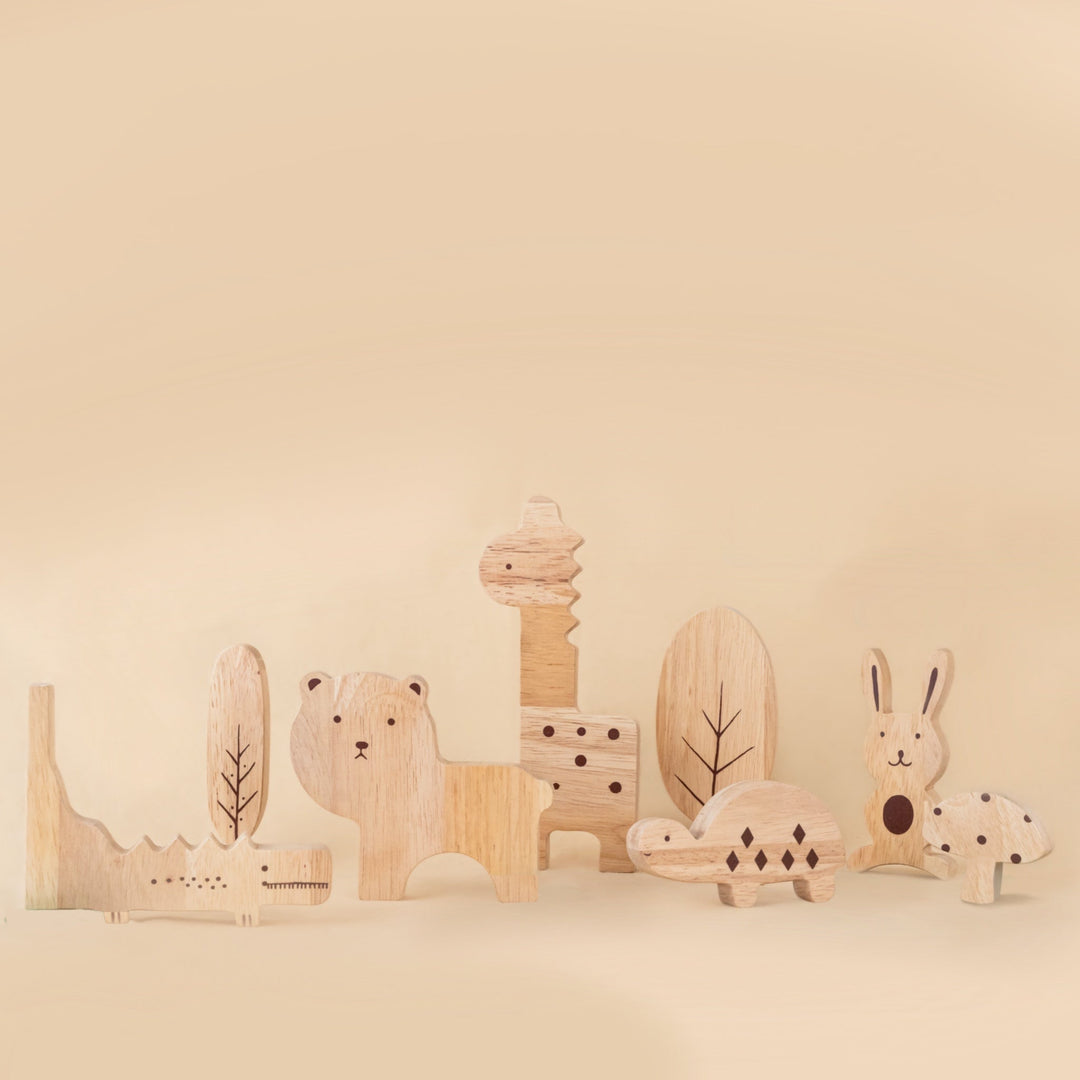 Little Lifters Wild Wonders – Wooden Safari Set