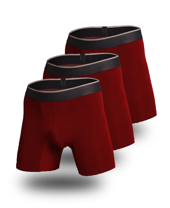Briefly Bamboo Boxer Briefs 3 Pack