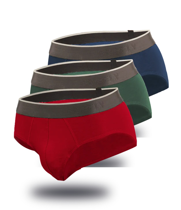 Bamboo Briefs 3 Pack