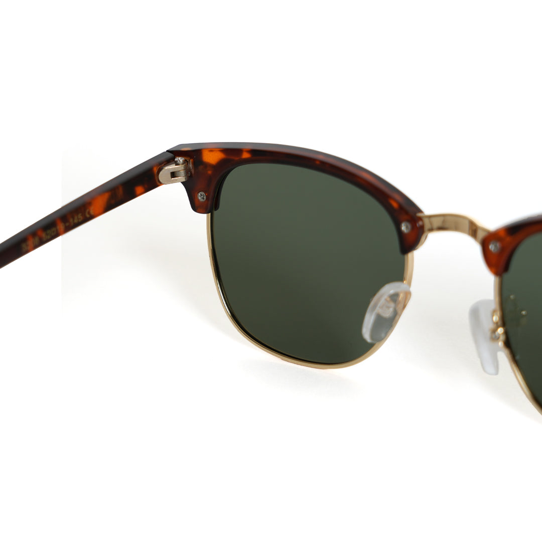 Monkstory Urban Unisex Wayfarer Sunglasses - Tortoise and Gold
