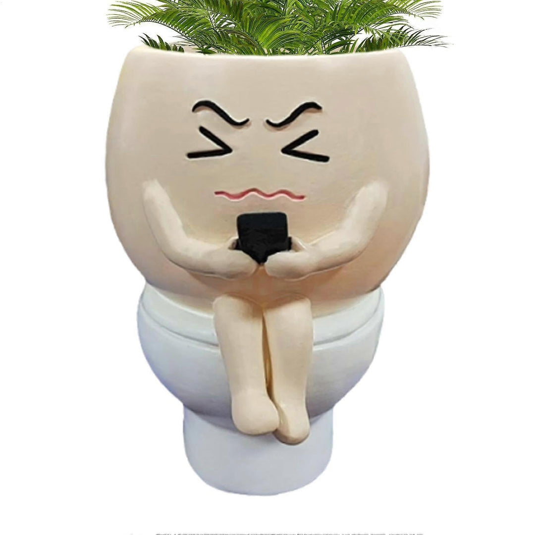 Pee-Wee Garden Seat Planter – Quirky Garden & Home Décor | ArteCasa - https://artecasa.in/