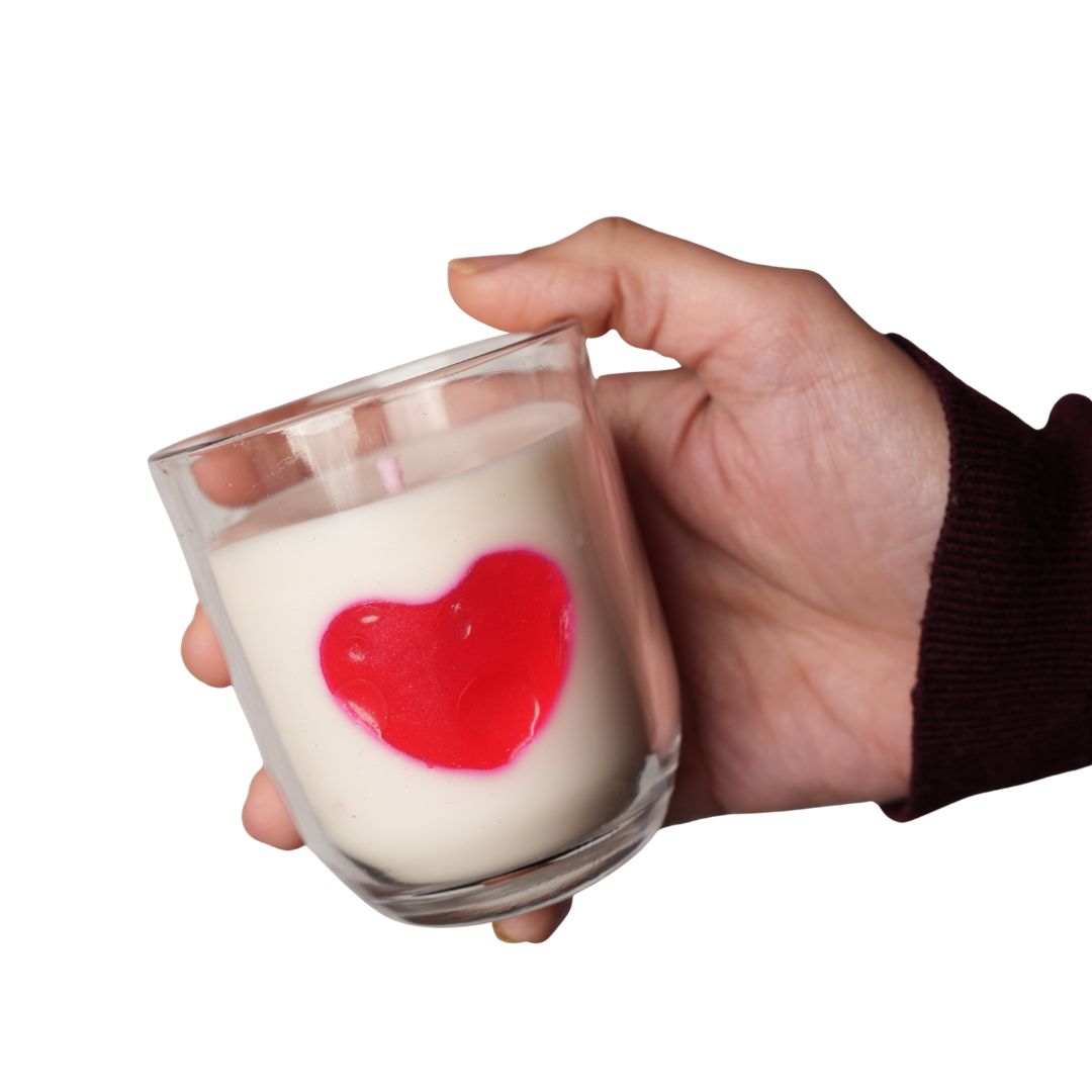 True Love Heart Candle – Romantic Valentine Candle | Artecasa