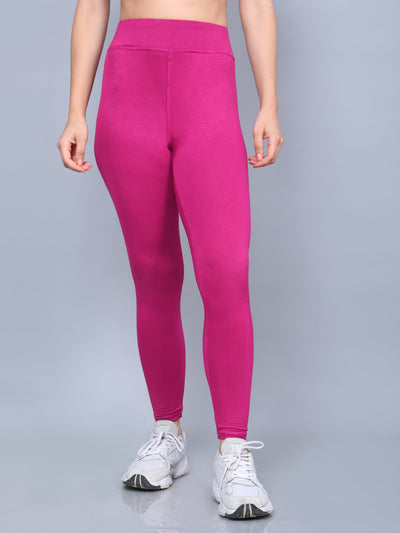 Bamboo Fabric Yoga Pant | Fuchsia