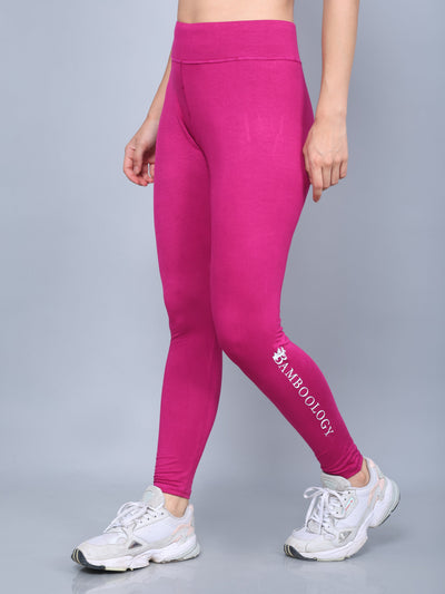 Bamboo Fabric Yoga Pant | Fuchsia