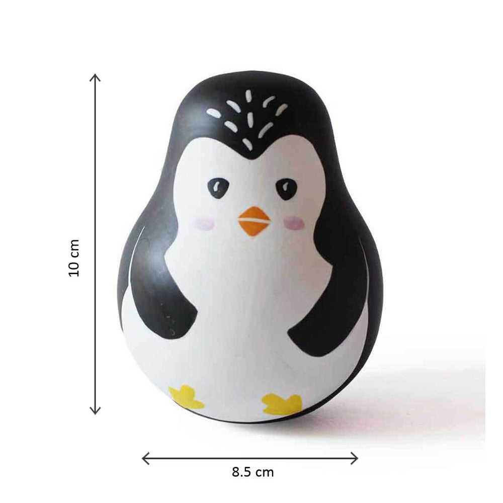 Shumee Wobbly Penguin - Roly Poly Toys For Toddlers