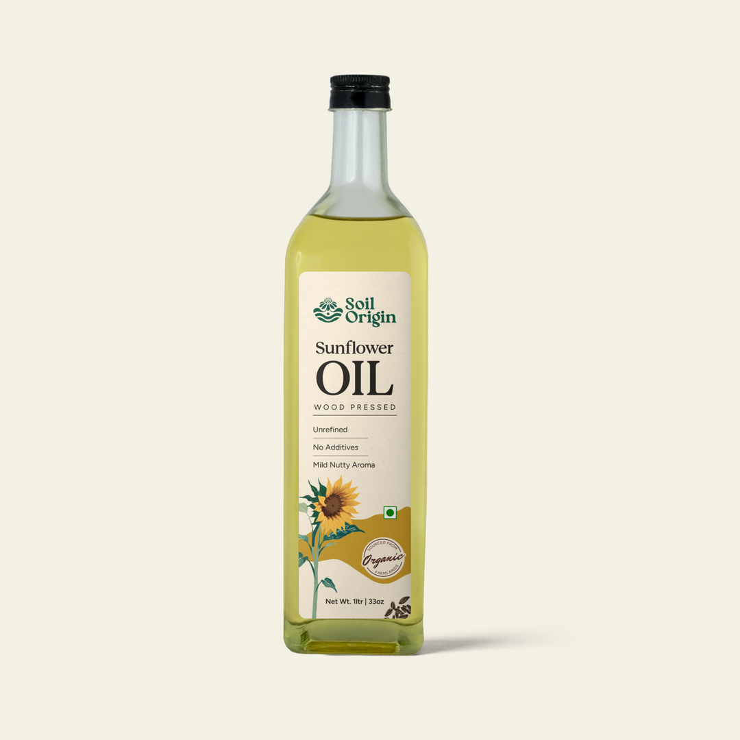 Soil Origin Wood-Pressed Sunflower Oil