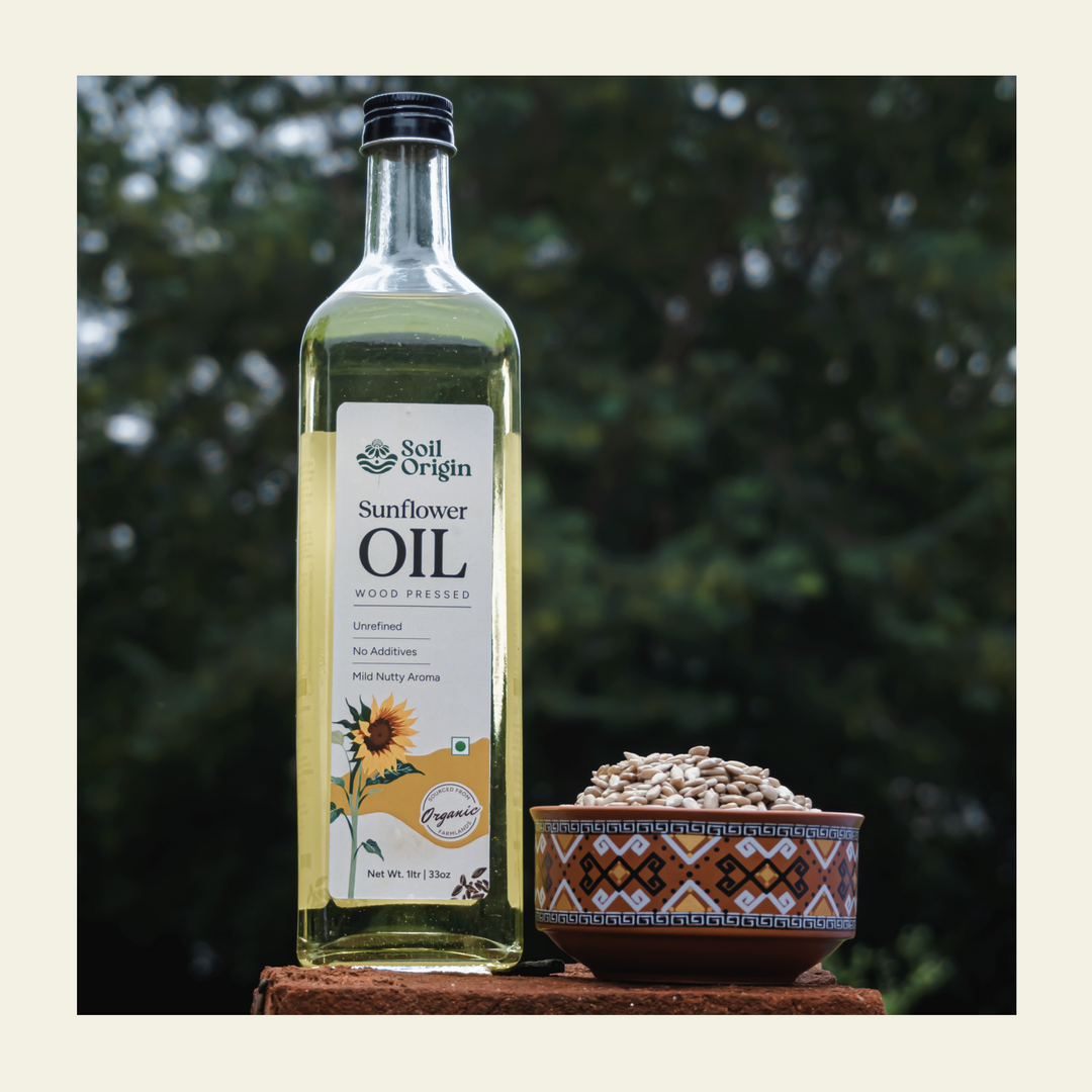 Soil Origin Wood-Pressed Sunflower Oil