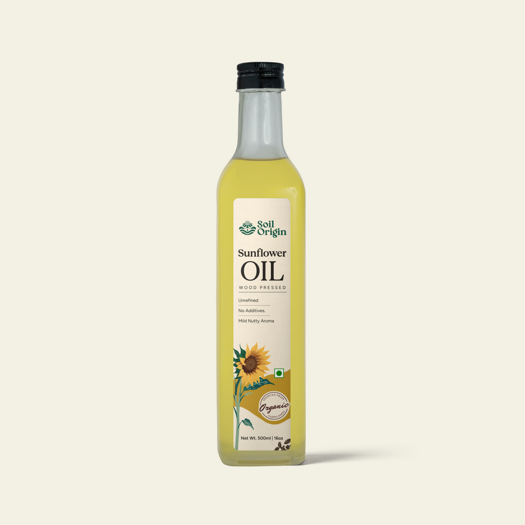 Soil Origin Wood-Pressed Sunflower Oil