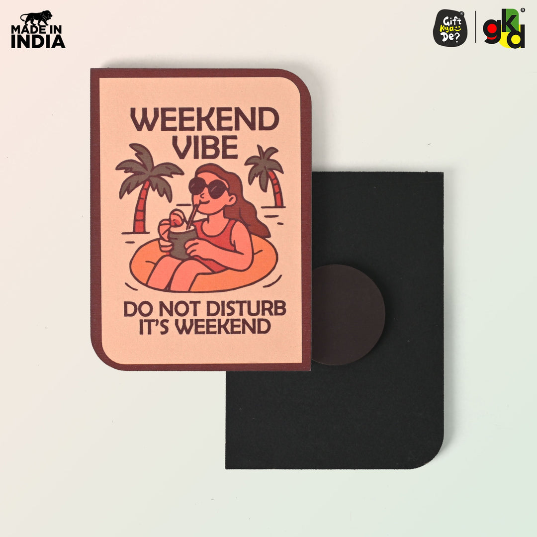 Wooden Fridge Magnet Set – Pack of 6 | Available in Bike Designs, Motivational Quotes, and Quirky Fun Characters | Aesthetic Fridge Décor - Suspire