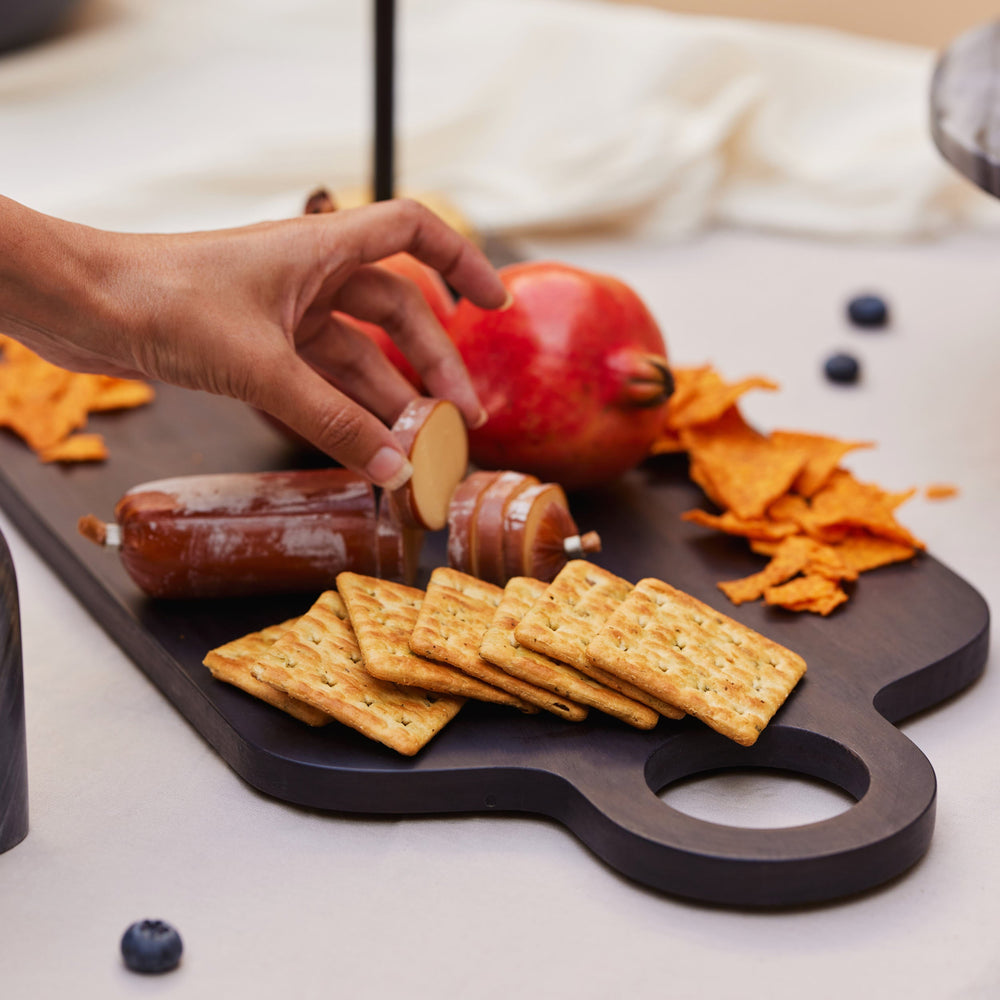 Muun Home Acacia Wood Rectangle Platter