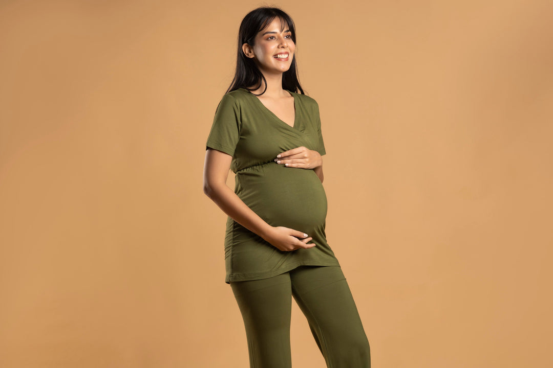 BLOCK HOP Maternity Co-Ord Set