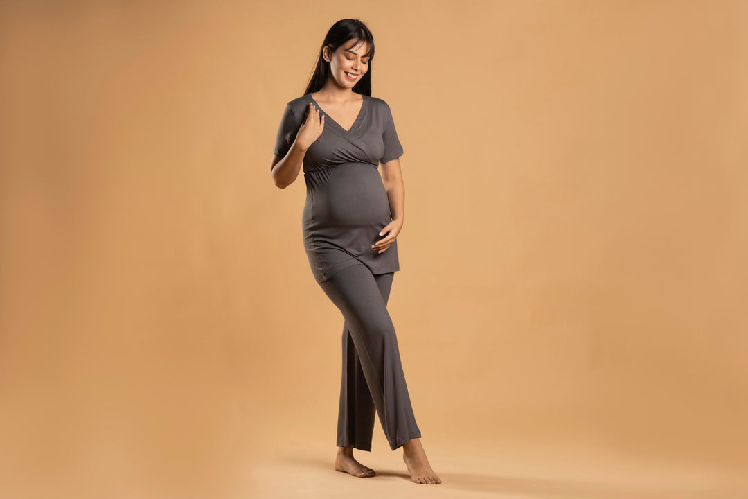 BLOCK HOP Maternity Co-Ord Set