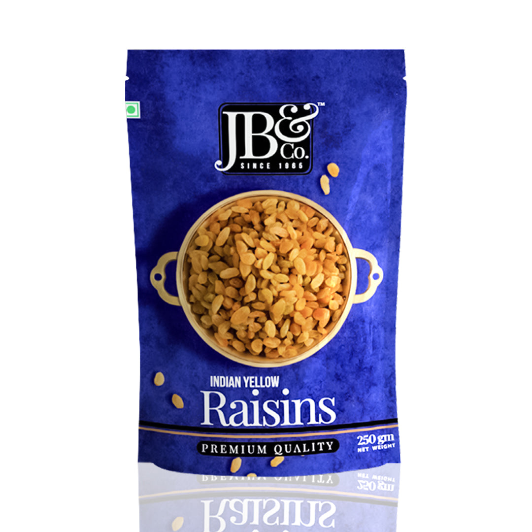 JB&CO Mixed Dry Fruits Combo Pack, Cashews, Almonds and Raisins, 250g Each, Pack of 3 X 250g