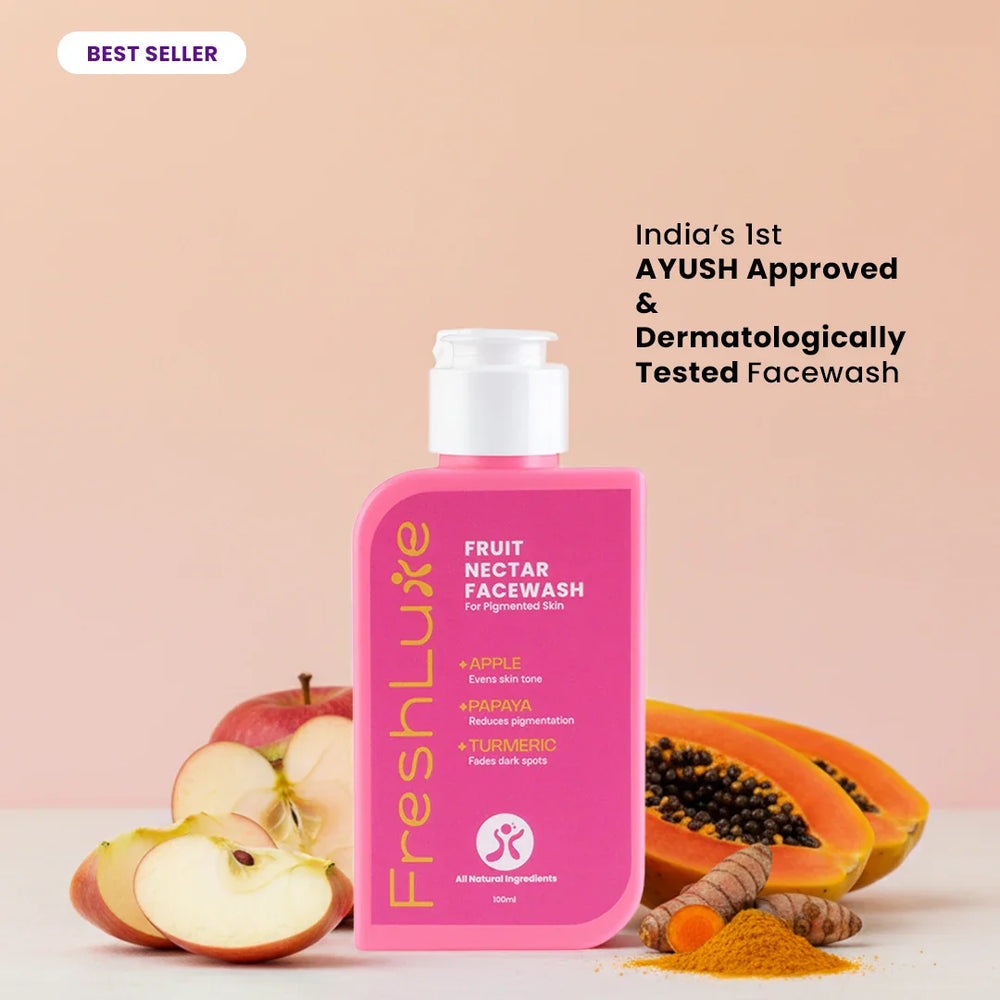 Fruit Nectar Face Wash | Glowing Skin & Reducing Dark Spots | Daily Use