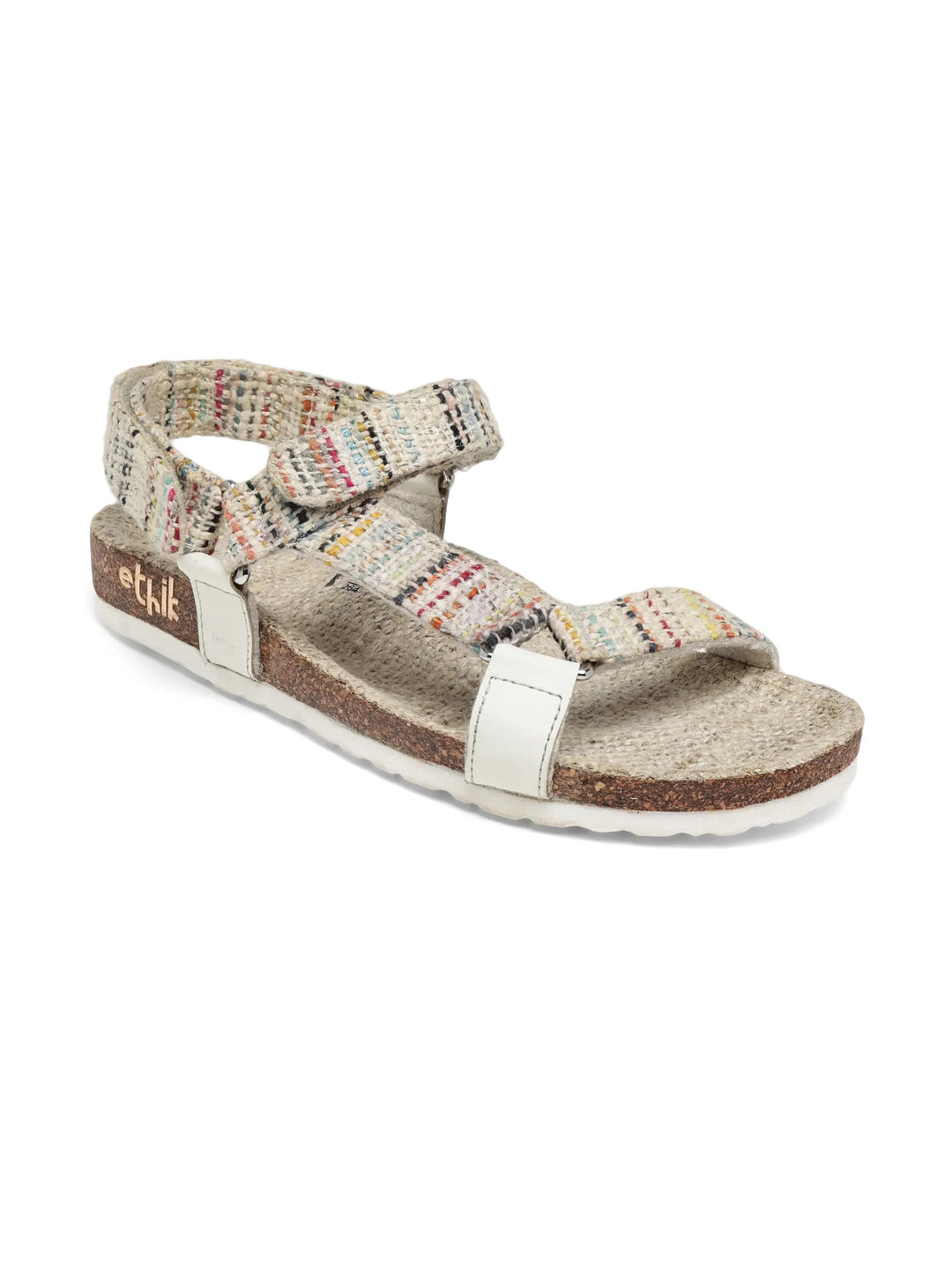 Nest Multicolor Velcro Strap Sandals